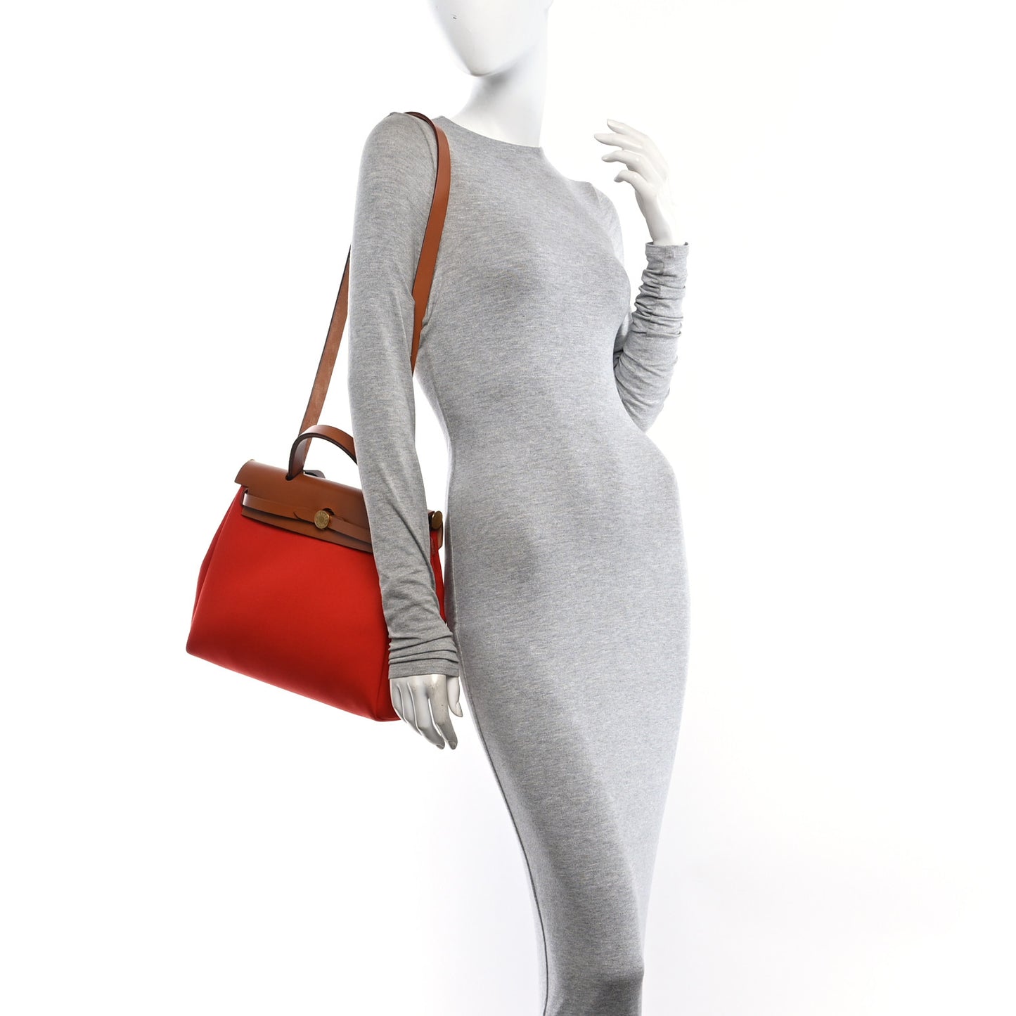 Vache Hunter Toile Herbag Zip Retourne 31 PM Orange Mecano Fauve