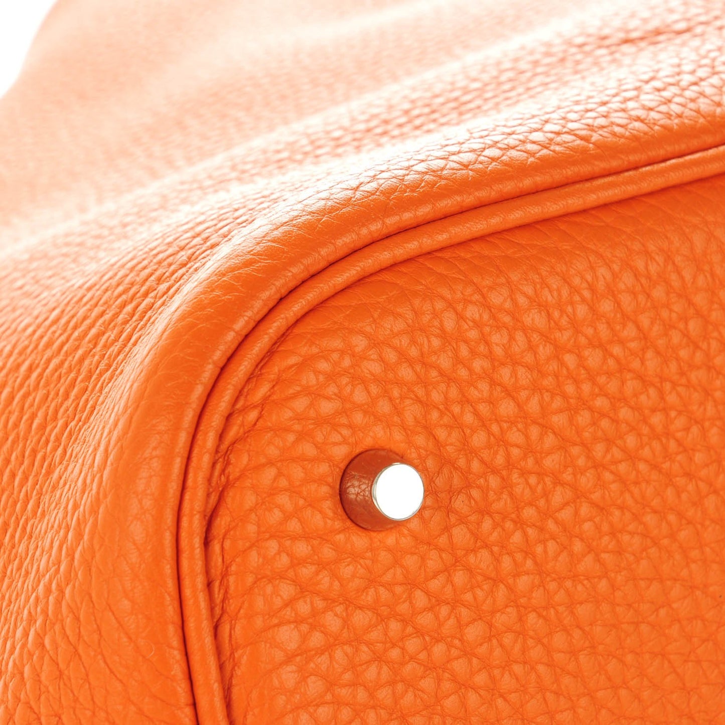 Taurillon Clemence Picotin Lock 26 GM Orange