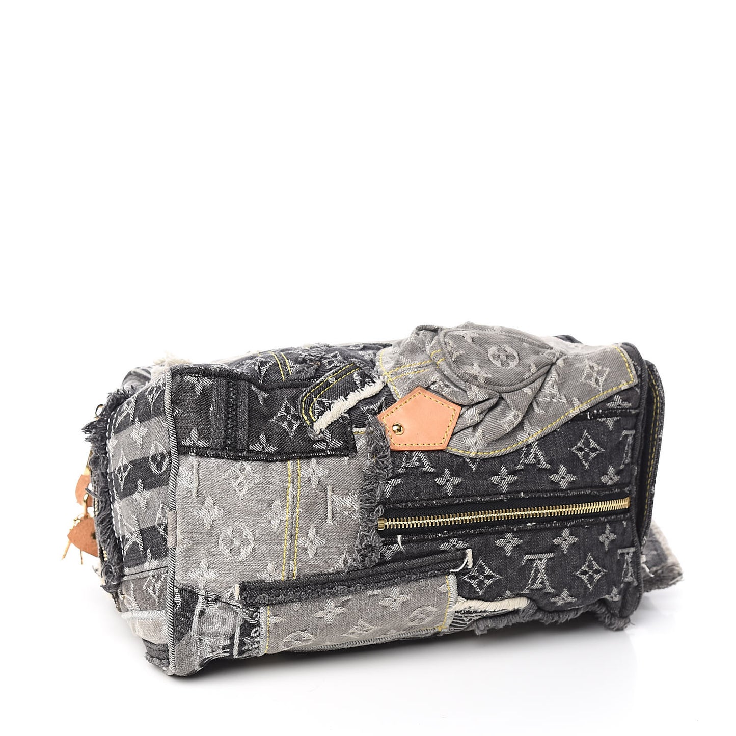 Denim Patchwork Speedy 30 Grey