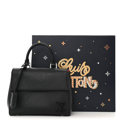 Louis Vuitton Epi Cluny Mini Black 10 of 10
