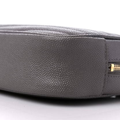 Saint Laurent Grain De Poudre Matelasse Monogram Mini Lou Camera Bag Fog 9 of 9