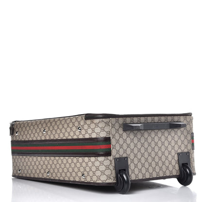 Gucci GG Plus Monogram Large Web Trolley Brown 5 of 26