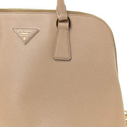Prada Saffiano Lux Medium Promenade Tote Sabbia 6 of 11