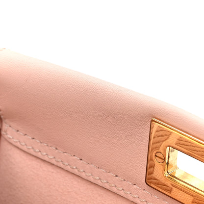 Fendi Vitello Seta Canvas FF Embroidered Mini Peekaboo Iconic Satchel Rosa Confetto 11 of 17