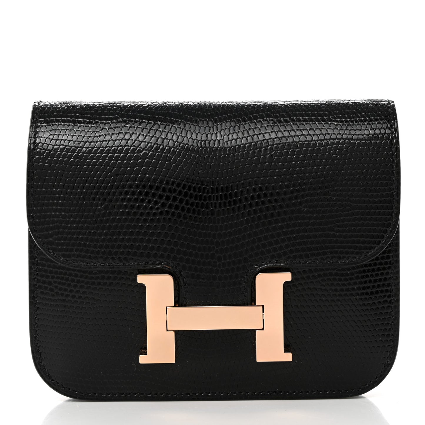 Lizard Constance Slim Wallet Black