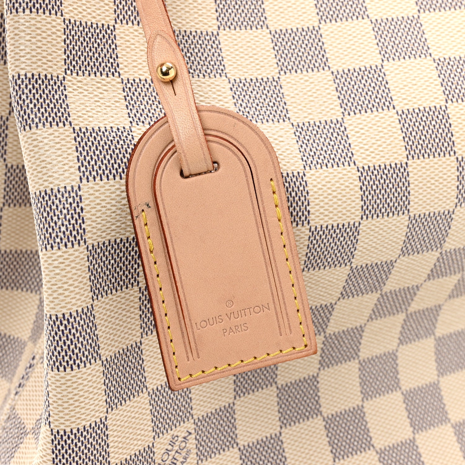 Louis Vuitton Damier Azur Graceful MM Rose Ballerine 13 of 14