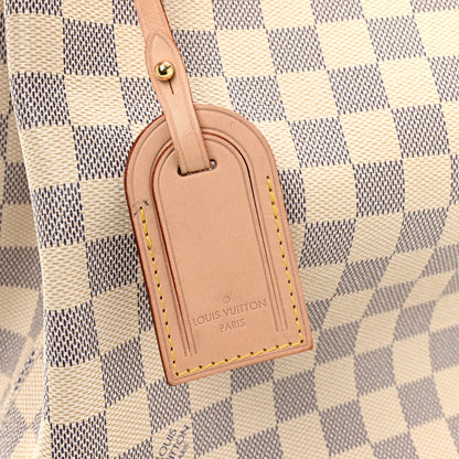 Louis Vuitton Damier Azur Graceful MM Rose Ballerine 13 of 14