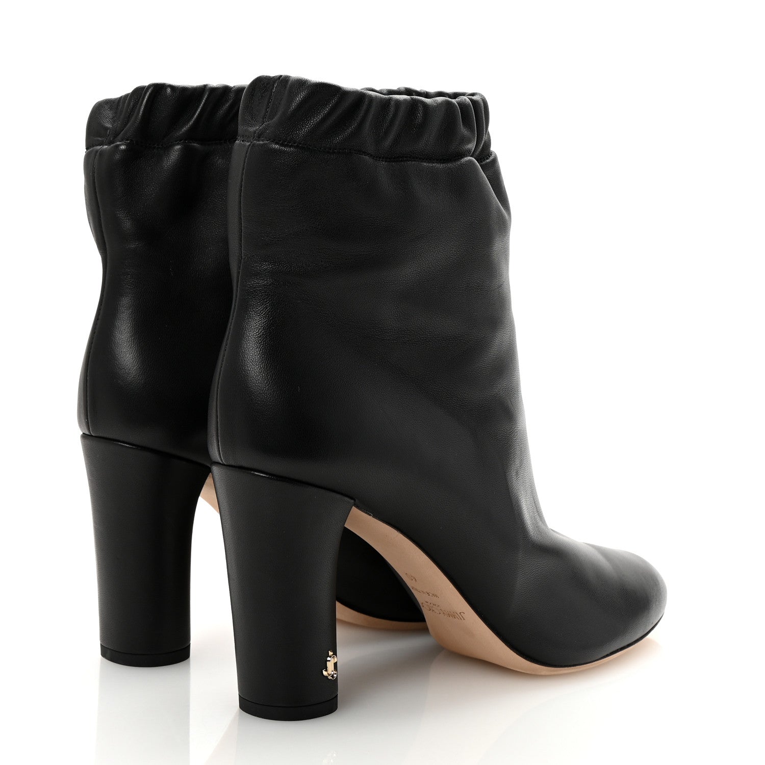 Jimmy Choo Calfskin Marva 85 Ankle Boots 40 Black 5 of 8