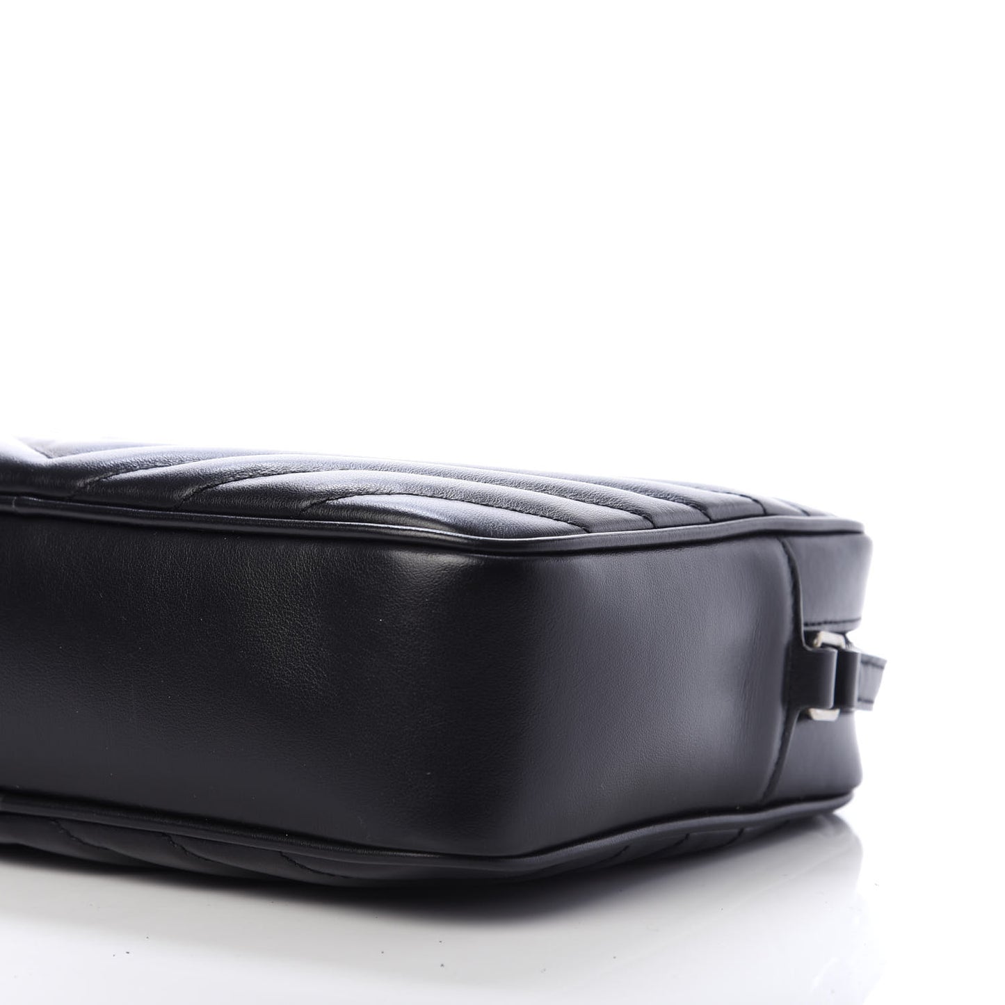 Calfskin Matelasse Monogram Lou Camera Bag Black