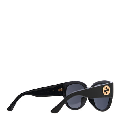 Gucci Acetate Square Frame Sunglasses GG0142SA Black 3 of 7