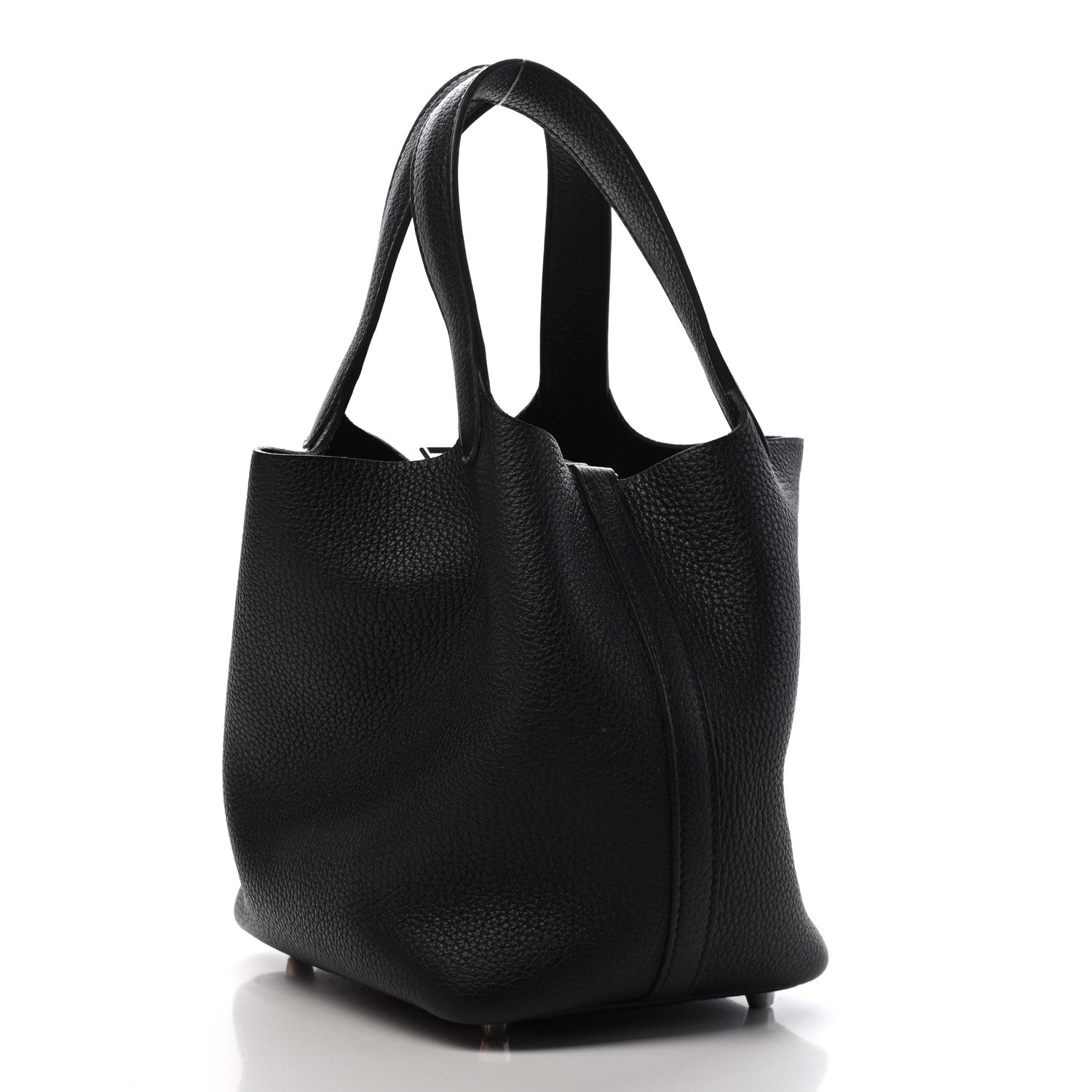 Hermes Taurillon Clemence Picotin Lock 18 PM Black 3 of 10