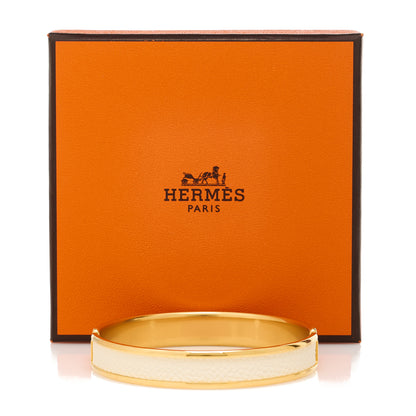 Hermes Epsom Olympe Bracelet T2 Craie 5 of 5