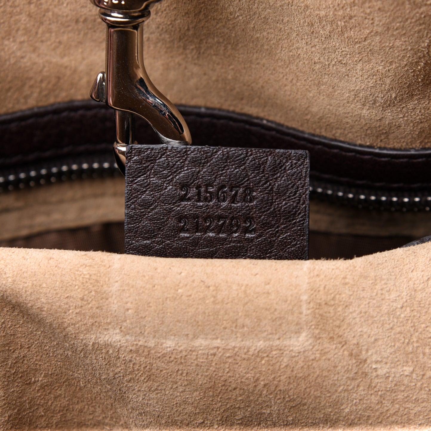 Calfskin Large Tote Brown