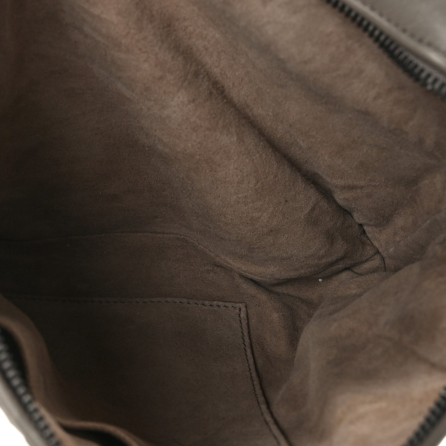Nappa Intrecciato Nodini Crossbody Messenger Light Grey