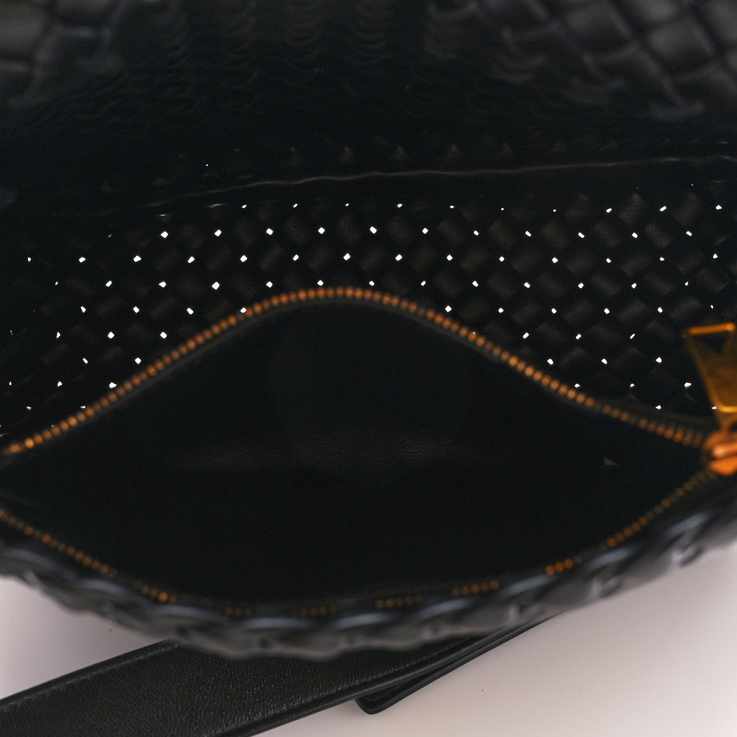 Bottega Veneta Nappa Intrecciato Small Cobble Shoulder Bag Black 7 of 14