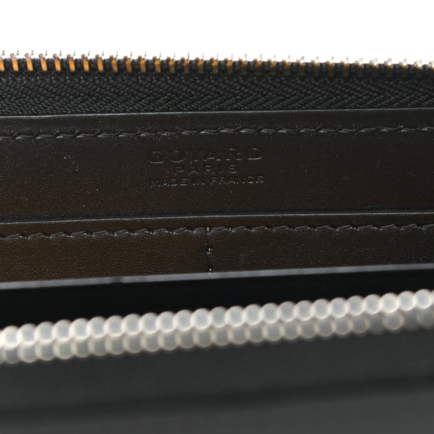 Goyardine Matignon Zip Around GM Wallet Black