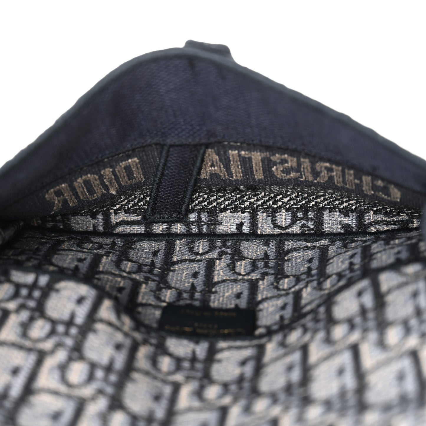 Oblique Slim Saddle Pouch Blue