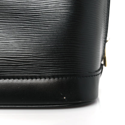 Louis Vuitton Epi Alma PM Black 11 of 11