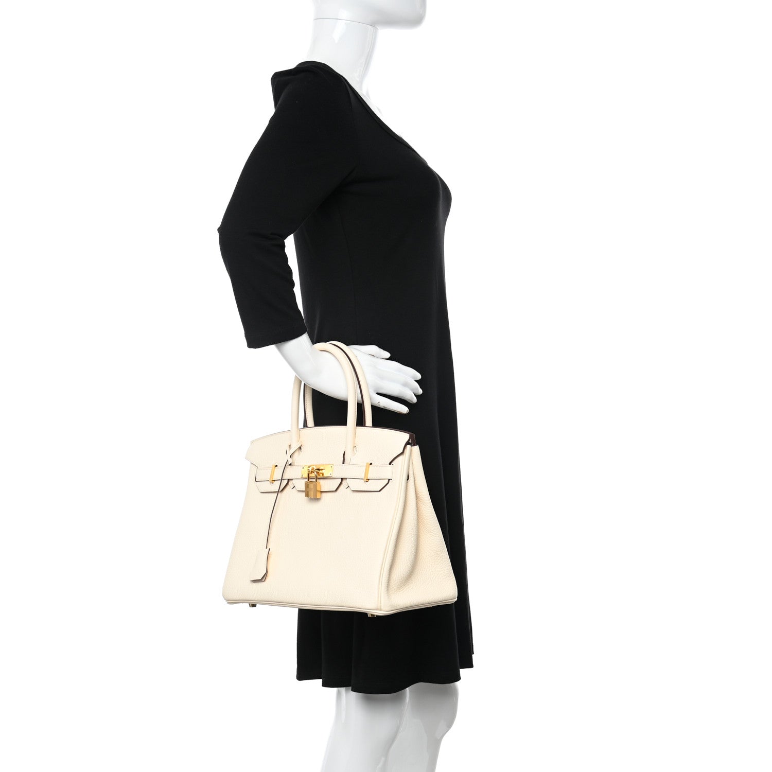 Hermes Togo Birkin 30 Craie 2 of 13