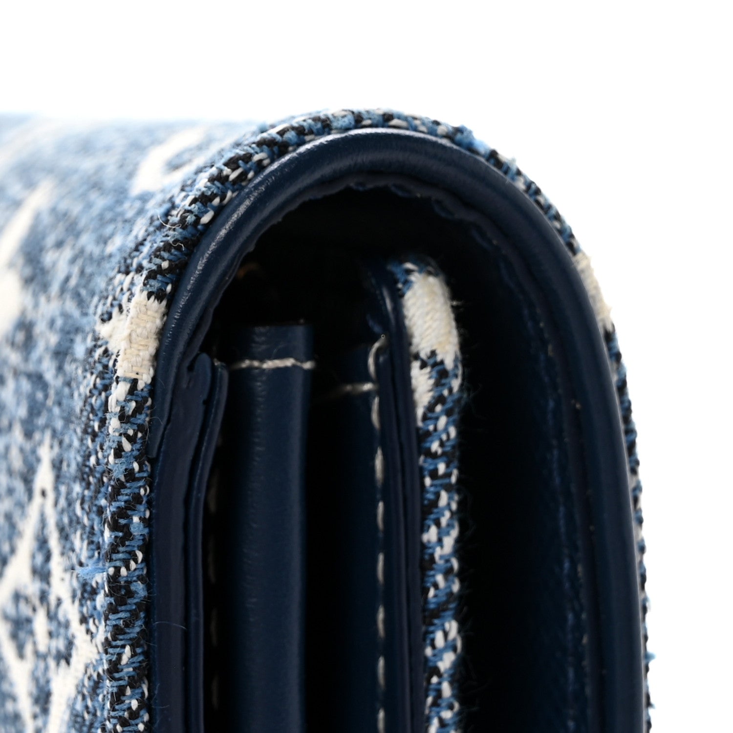 Louis Vuitton Monogram Jacquard Denim Sarah Wallet Bleu 7 of 9