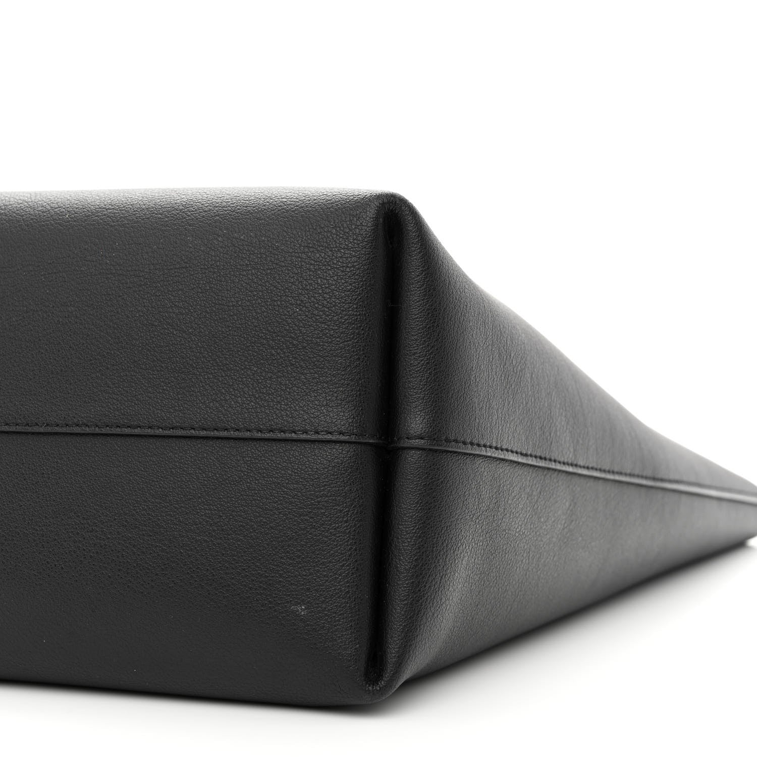 Saint Laurent Calfskin Large Shopping Tote Black 13 of 15