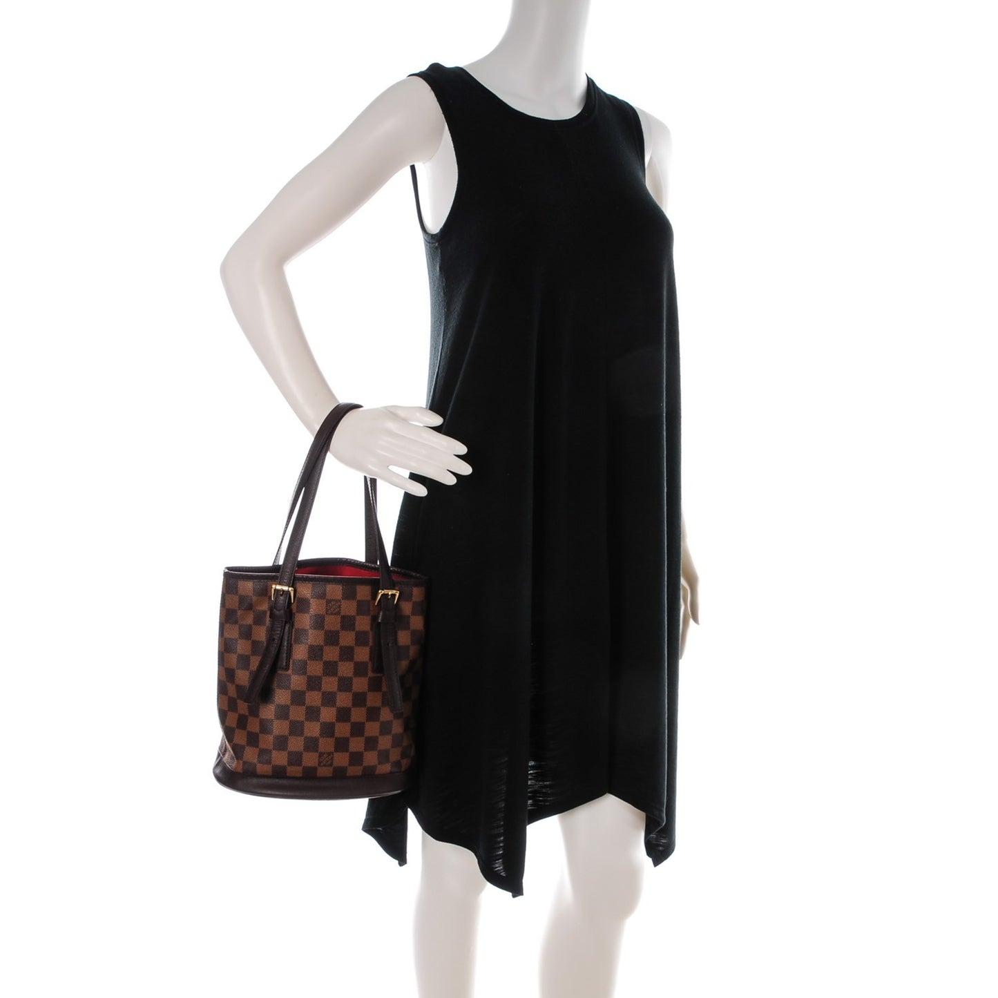 Damier Ebene Marais Bucket 23