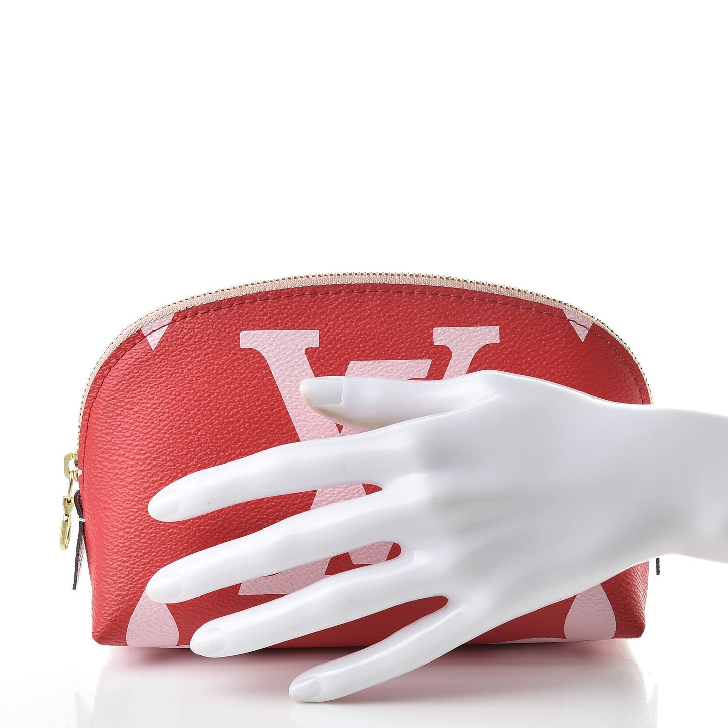 Monogram Giant Cosmetic Pouch Rouge