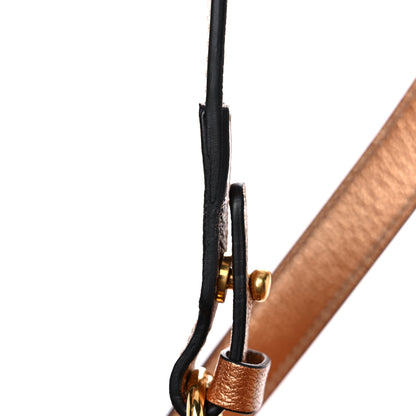 Chloe Shiny Calfskin Mini C Double Carry Rose Gold 10 of 13