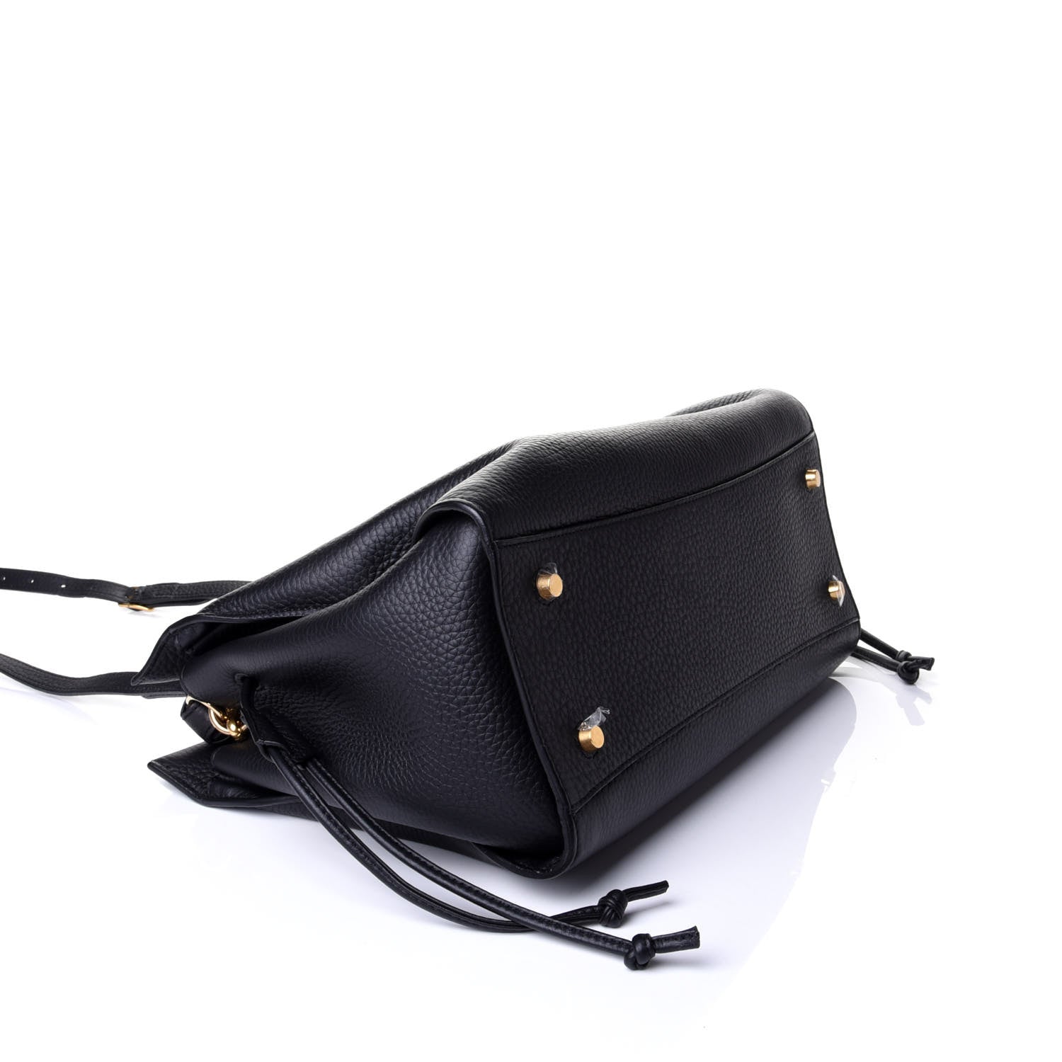 Mulberry Heavy Grain Iris Tote Midnight Black 3 of 5