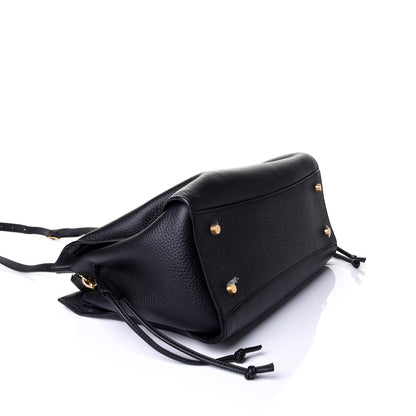 Mulberry Heavy Grain Iris Tote Midnight Black 3 of 5