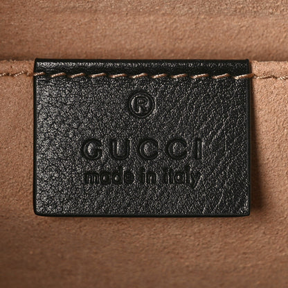 Gucci Calfskin Small Diana Tote Bag Black Yellow Fluo 6 of 9