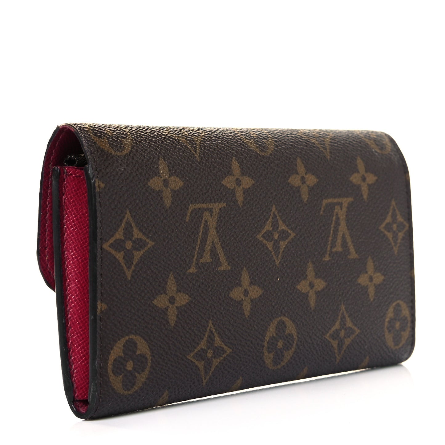 Monogram Emilie Wallet Fuchsia