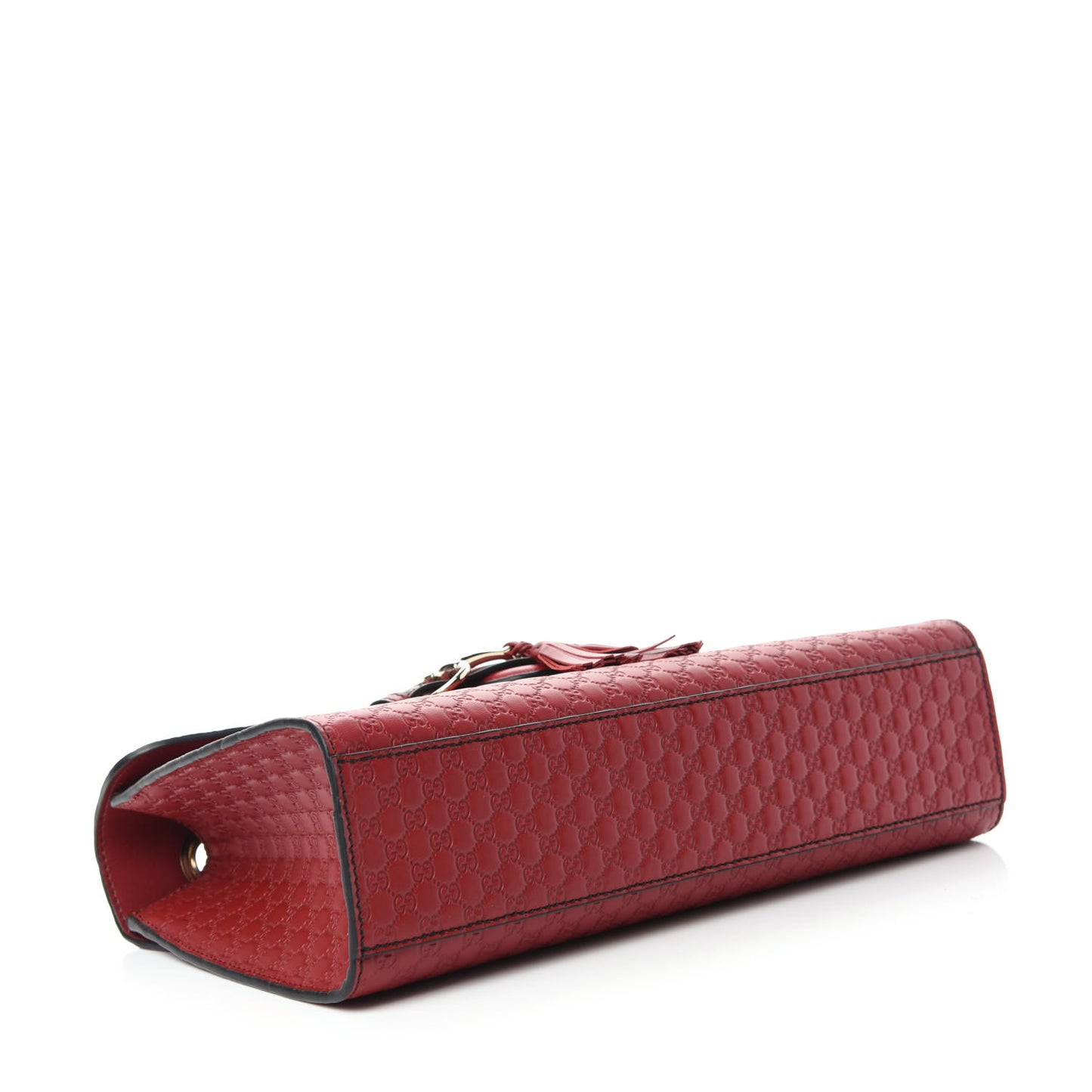 Microguccissima Medium Emily Chain Shoulder Bag Red