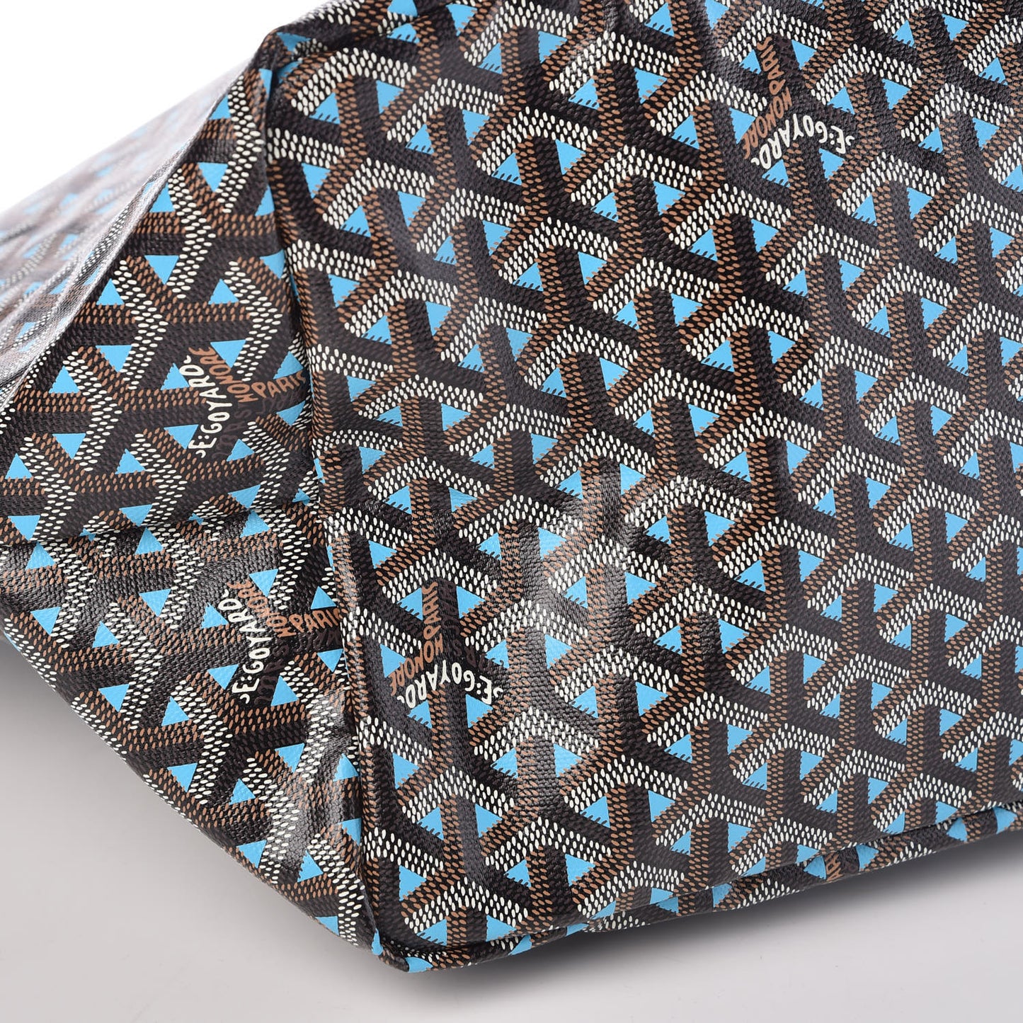 Goyardine Saint Louis Claire Voie GM Black Blue