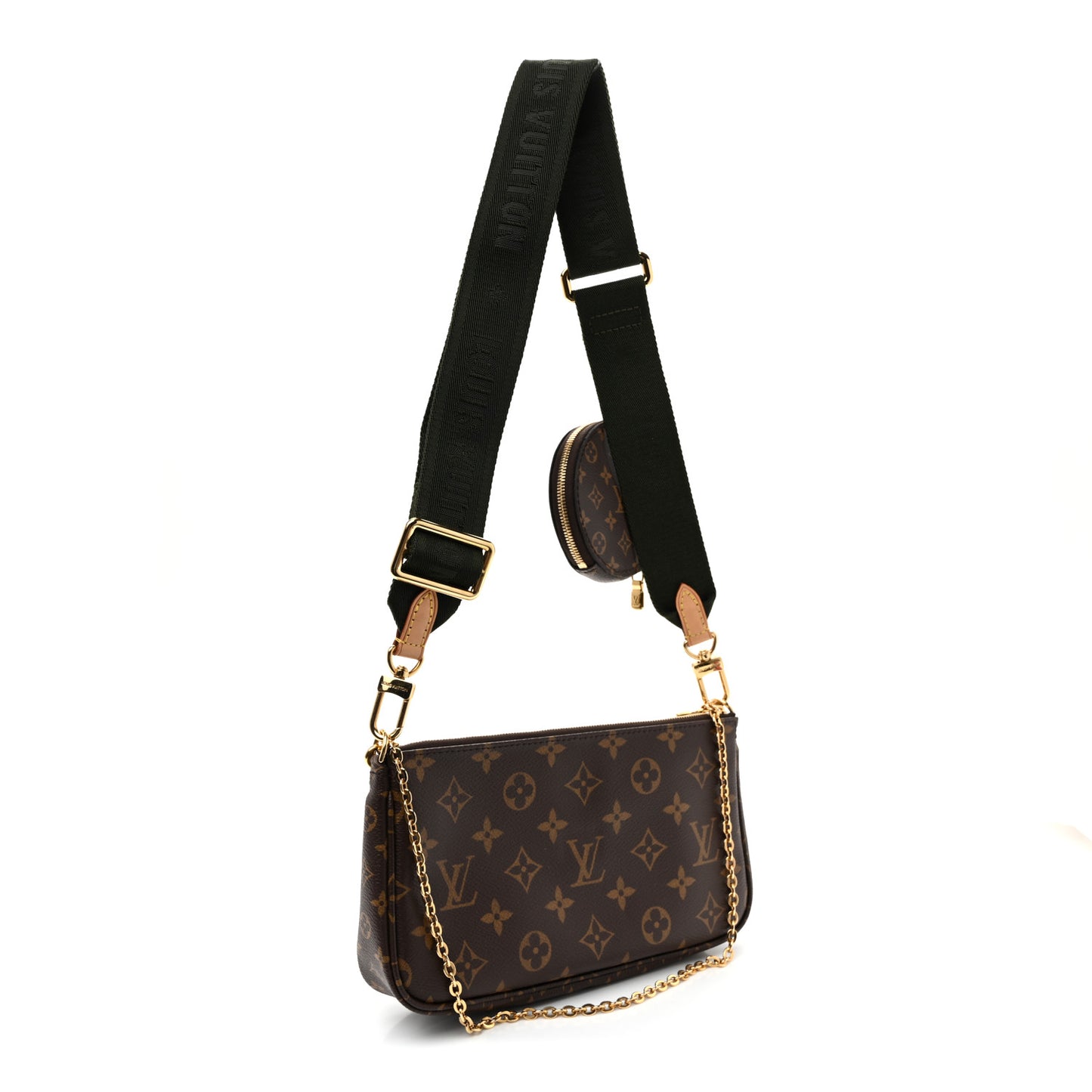 Monogram Multi Pochette Accessories Kaki Kaki