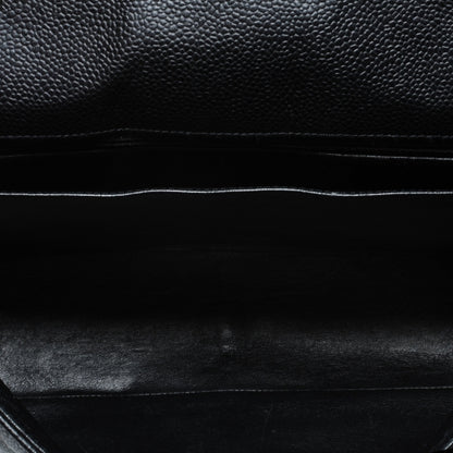 Chanel Caviar Jumbo Single Flap Black 6 of 8