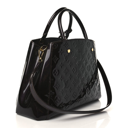 Louis Vuitton Vernis Montaigne MM Amarante 3 of 6