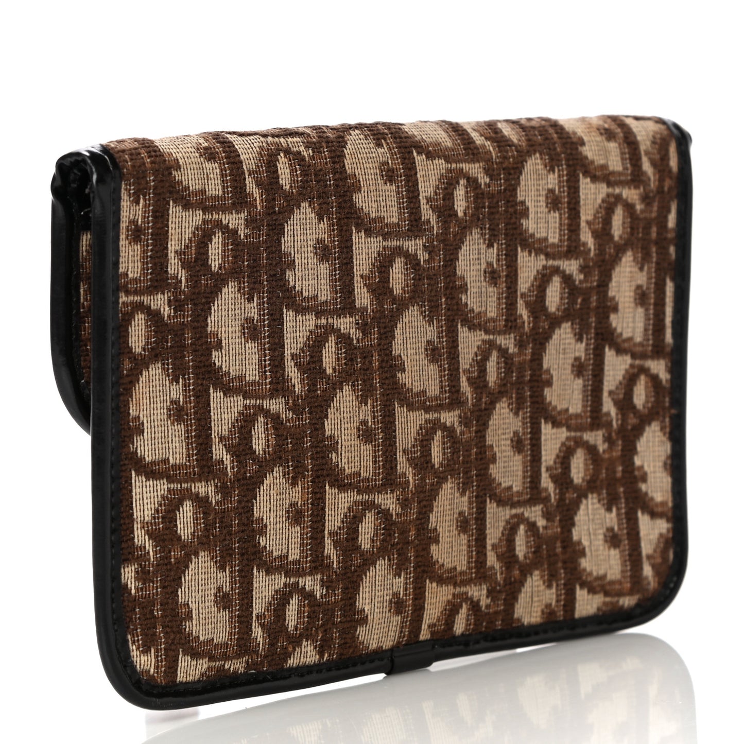 Monogram Envelope Flap Pouch Brown