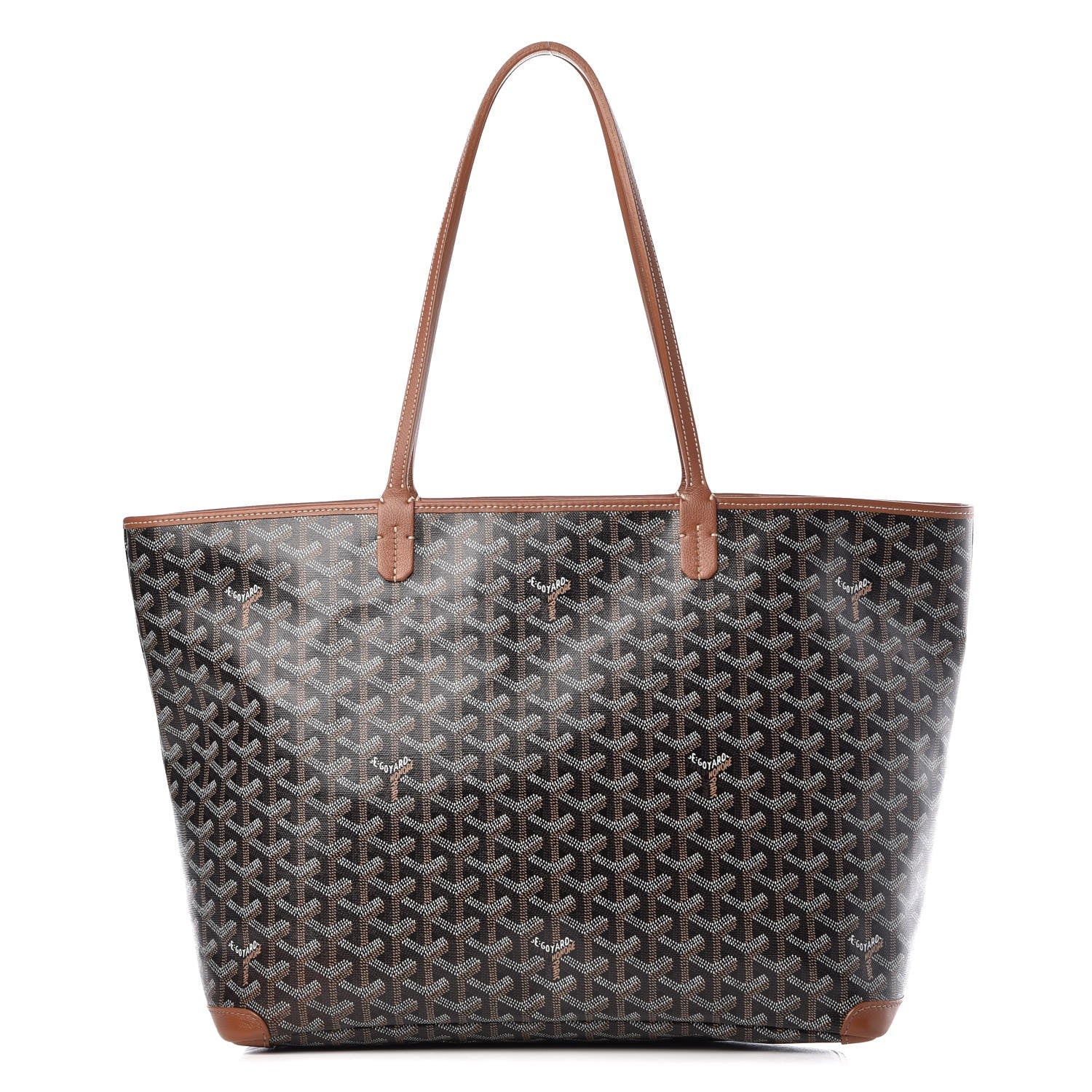 Goyard Goyardine Artois MM Black Gold 1 of 8