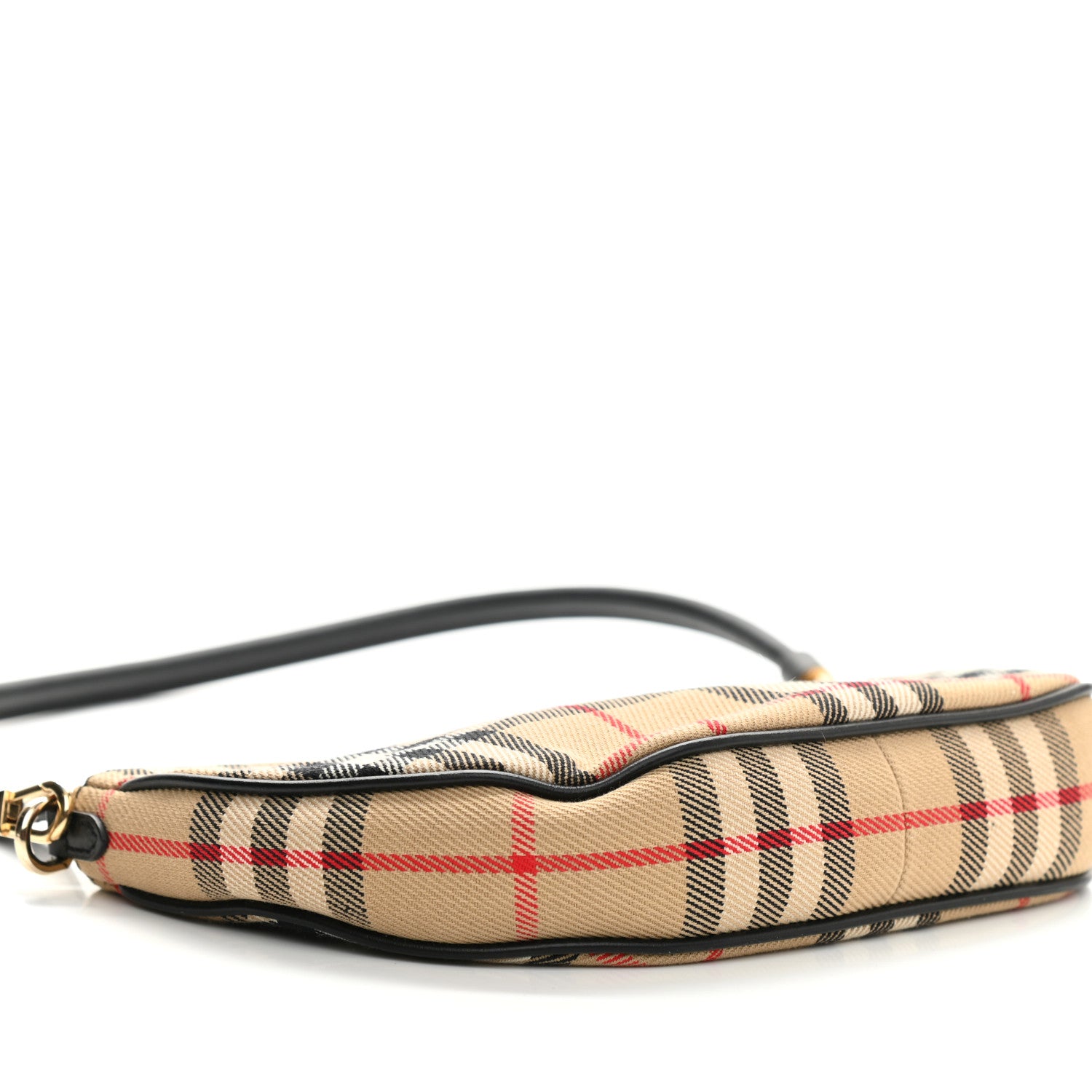 Burberry Vintage Check Calfskin Olympia Pouch Archive Beige 7 of 8