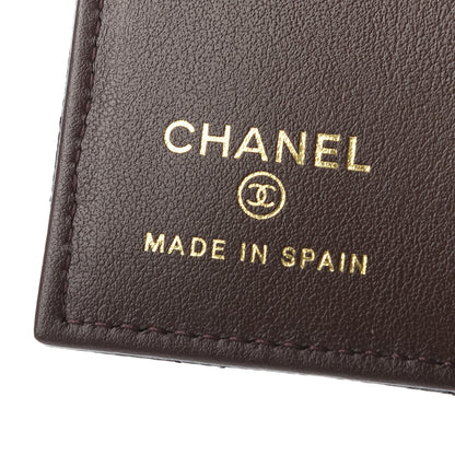 Chanel Caviar Quilted Card Holder Wallet Black 6 of 7