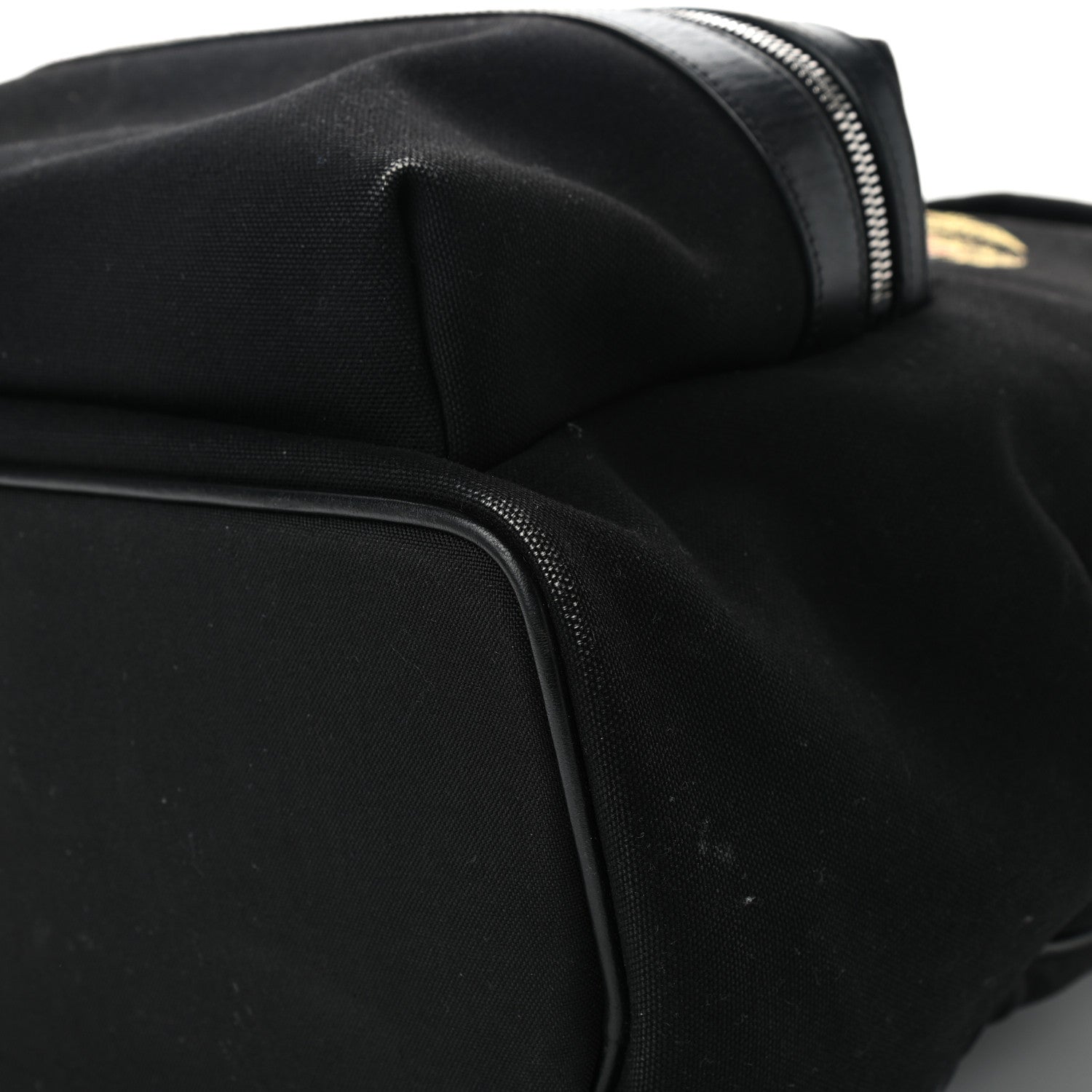 Saint Laurent Nylon Waiting For Sunset City Backpack Black 8 of 16