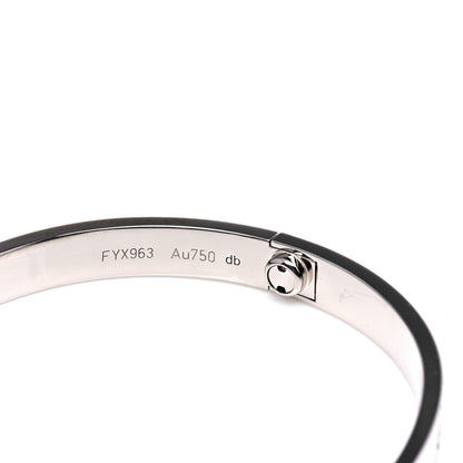 Cartier 18K White Gold LOVE Bracelet 19 5 of 7