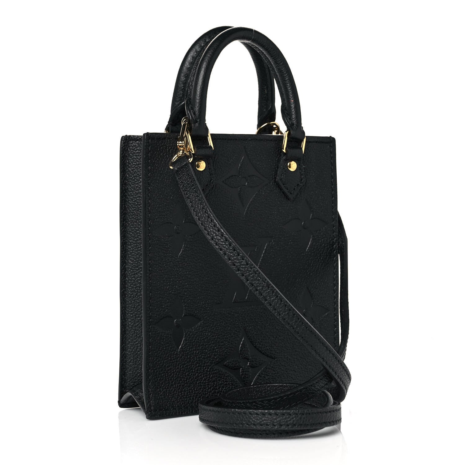 Louis Vuitton Empreinte Monogram Giant Petit Sac Plat Black 3 of 8