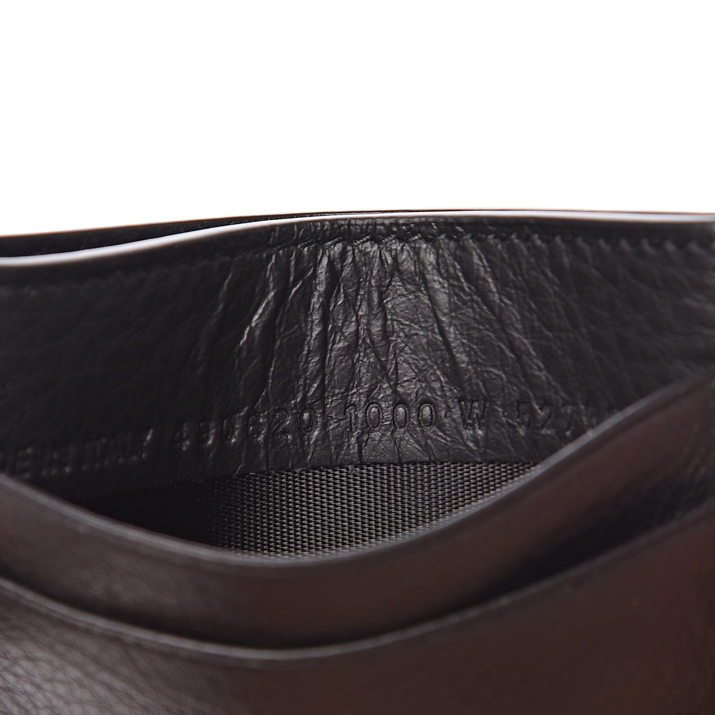 Smooth Calfskin Logo Everyday Multi Card Case Black