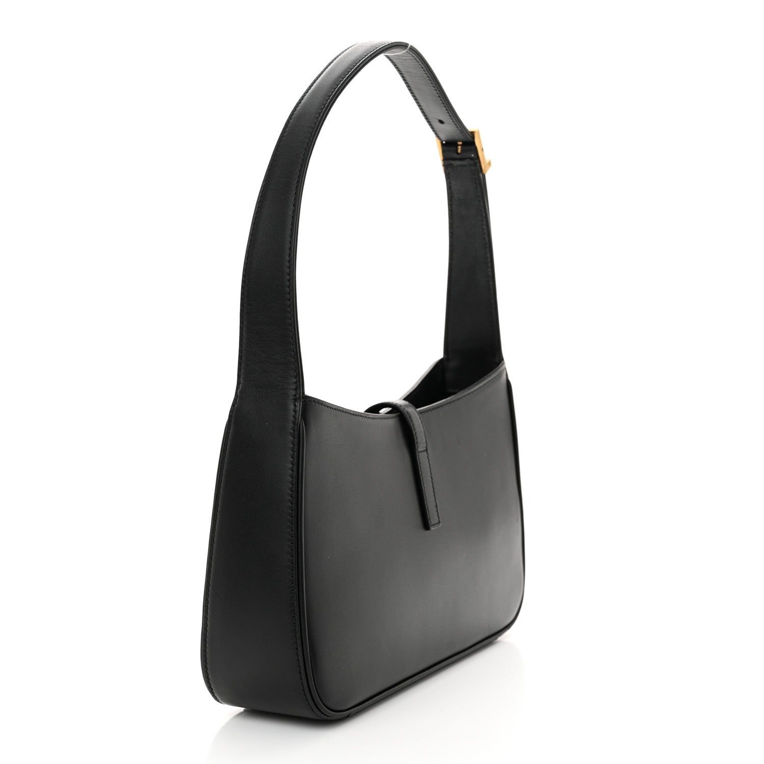 Saint Laurent Smooth Calfskin Le 5 A 7 Hobo Black 3 of 15