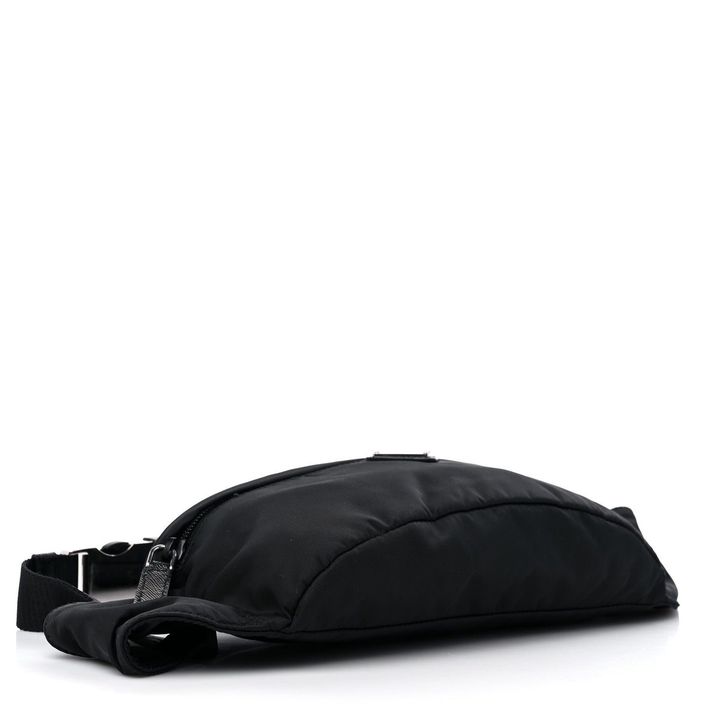Re-Nylon Saffiano Belt Bag Black