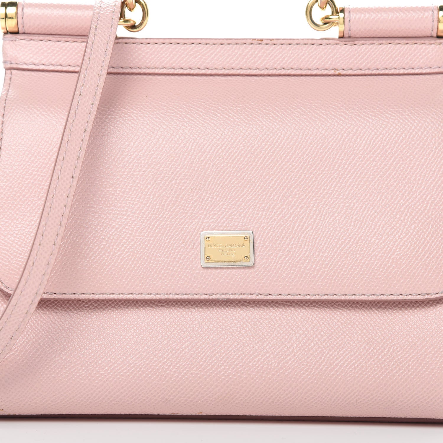 Dolce & Gabbana Dauphine Small Miss Sicily Satchel Pink 7 of 12