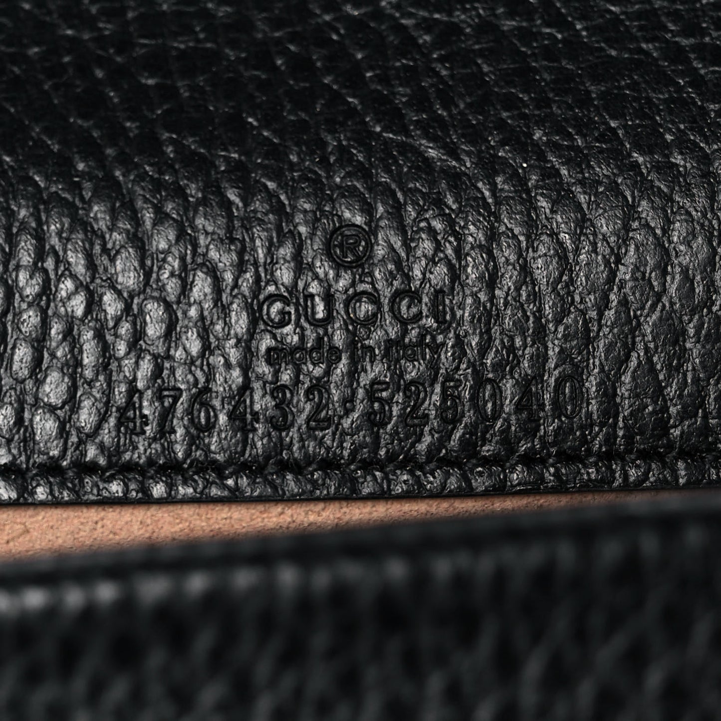 Calfskin Super Mini Dionysus Shoulder Bag Black