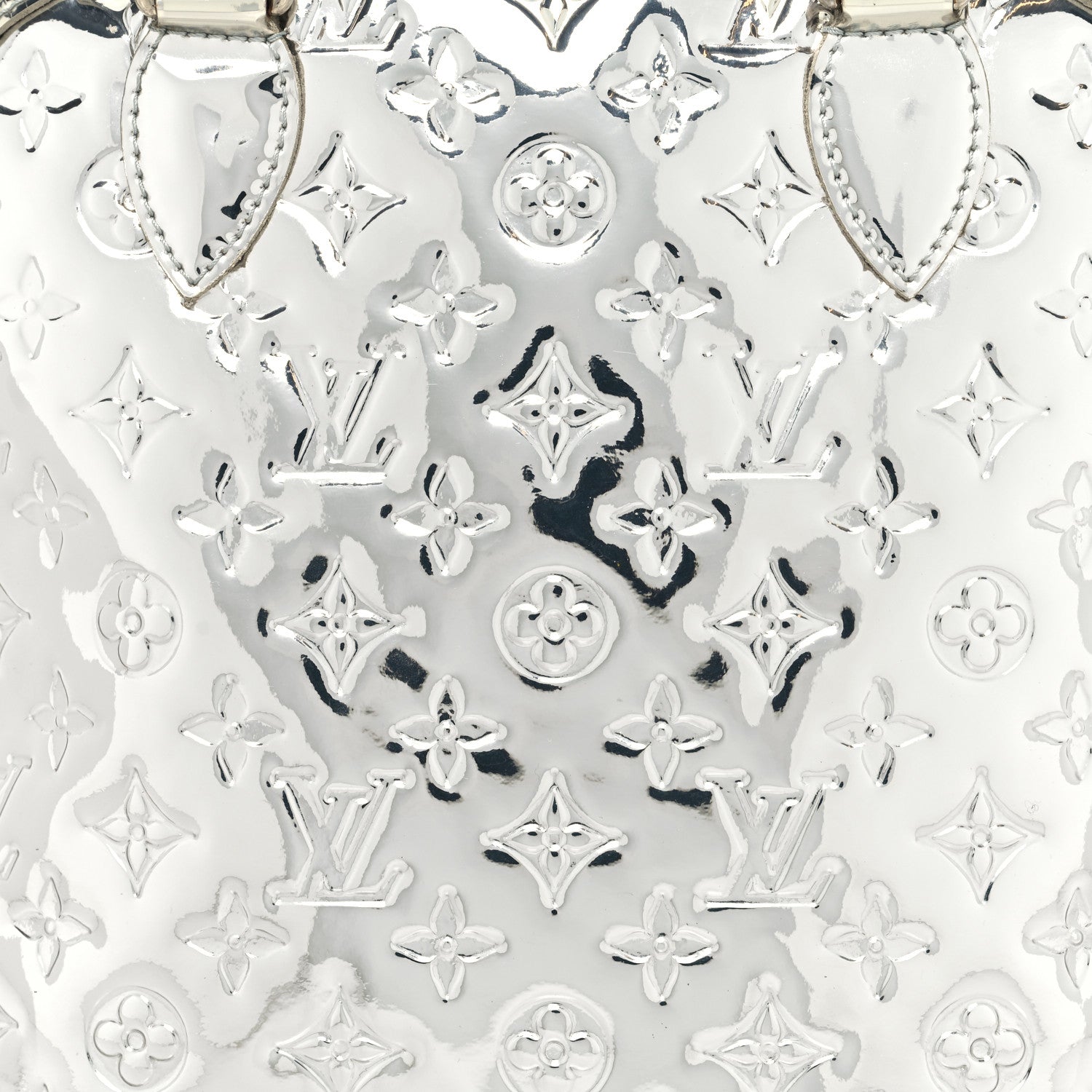 Louis Vuitton Monogram Miroir Lockit Silver 8 of 12